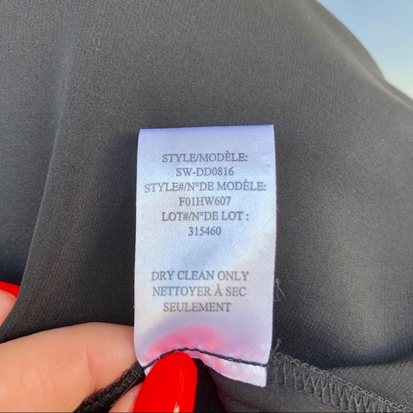 🖤Helmut Lang🖤 Method Print Silk Cocktail Dress - Picture 8 of 12